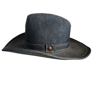 Levi's Blue Denim Western Hat